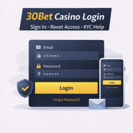 30Bet Casino Login Guide