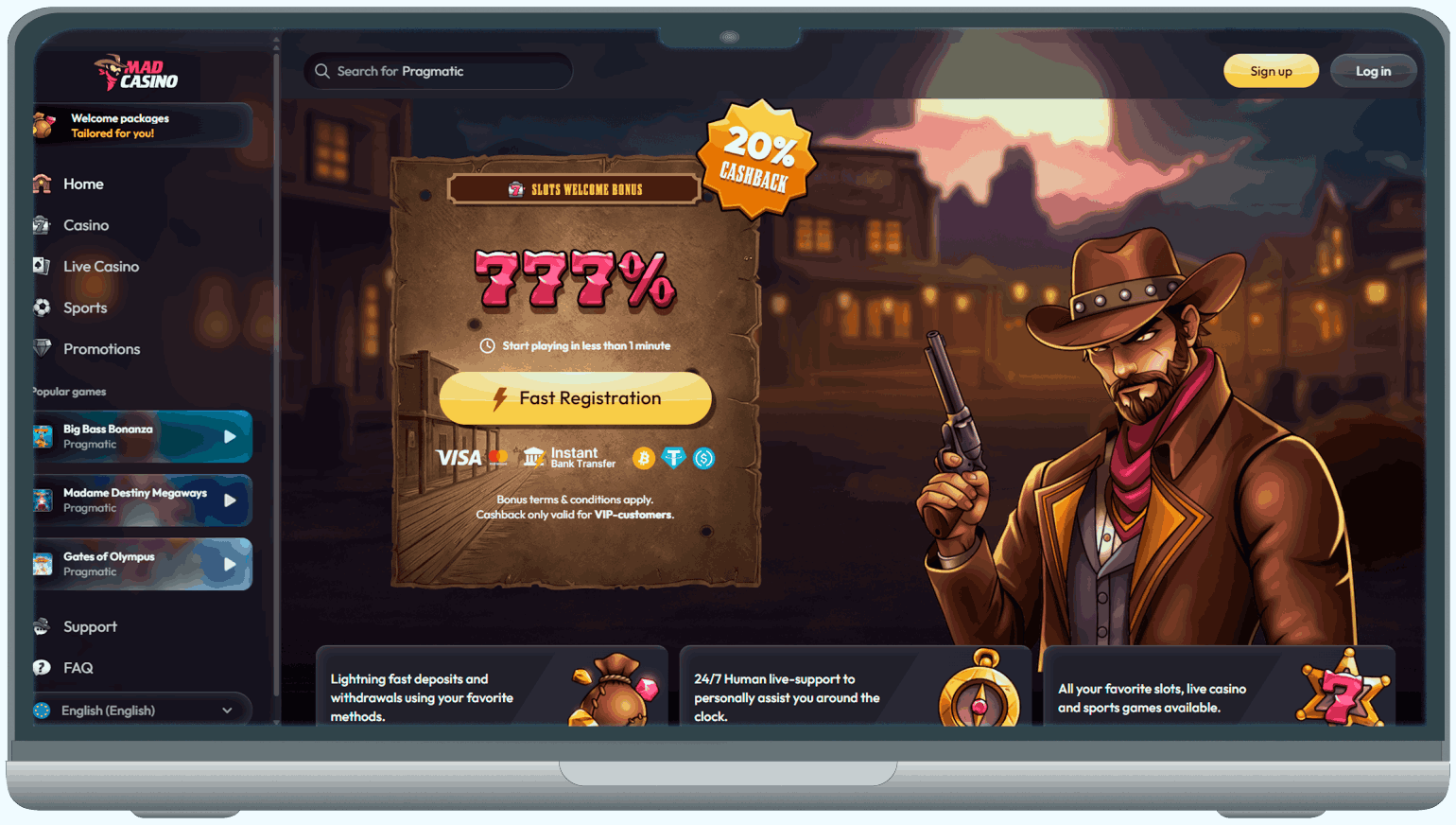 MadCasino Main