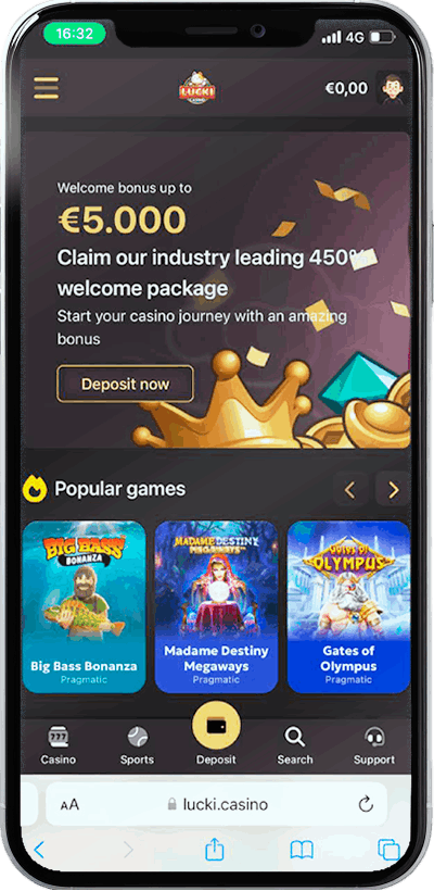 Lucki Casino Mobile