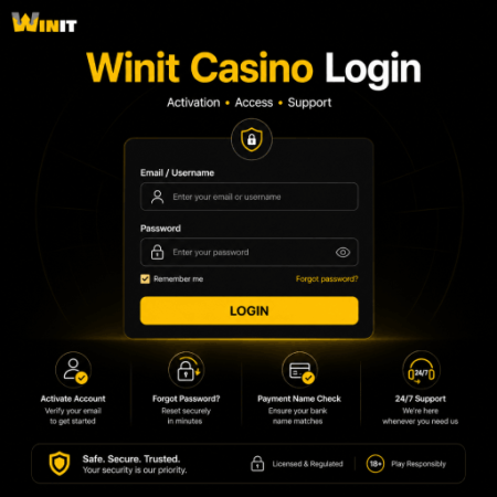 Winit Casino Login Guide