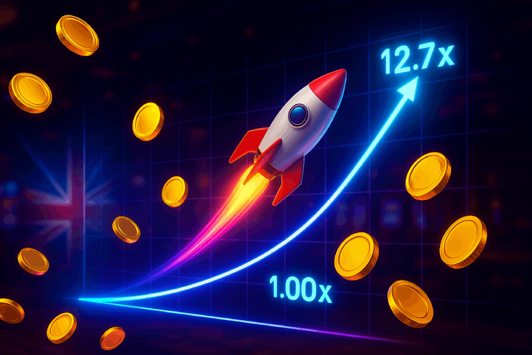 Crash gambling multiplier graph