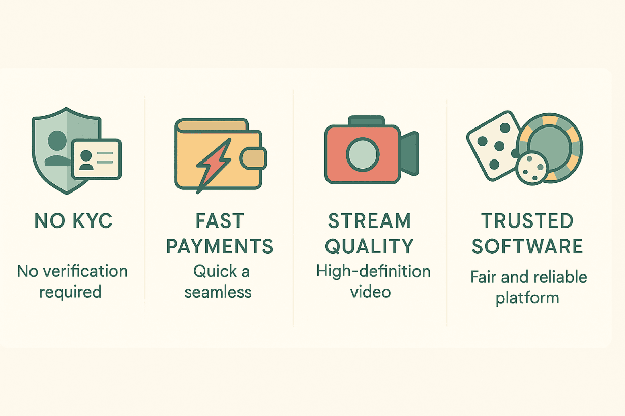 Non GamStop live casinos criteria